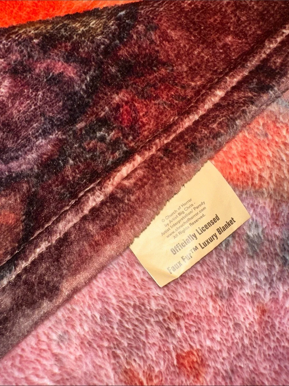 NWOT CHUCKY THROW BLANKET
